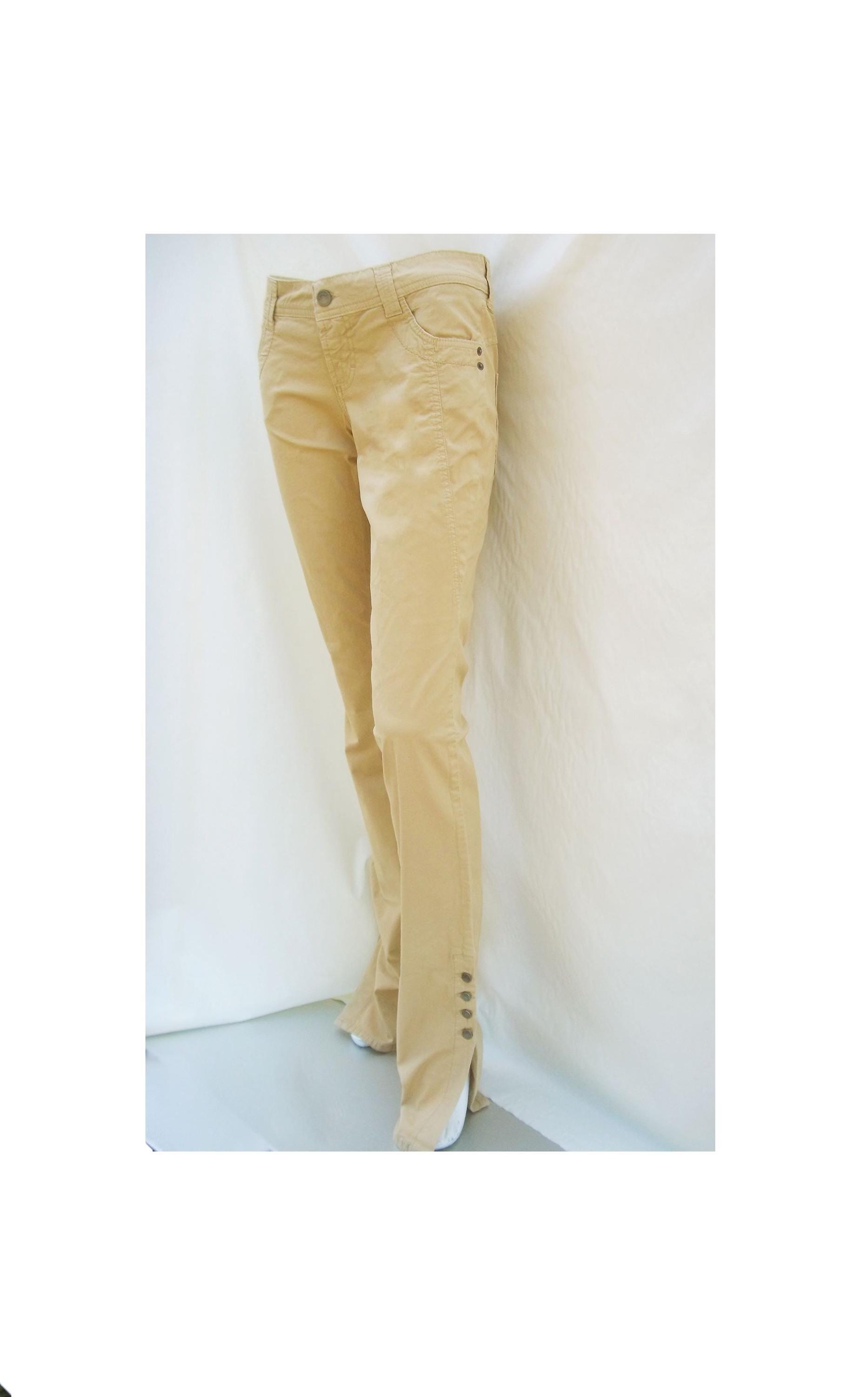 Pantalon Chino John Galliano Bleu Marine - Taille 52 (équivalent 36) - Fabriqué En Italie - Neuf Avec étiquettes