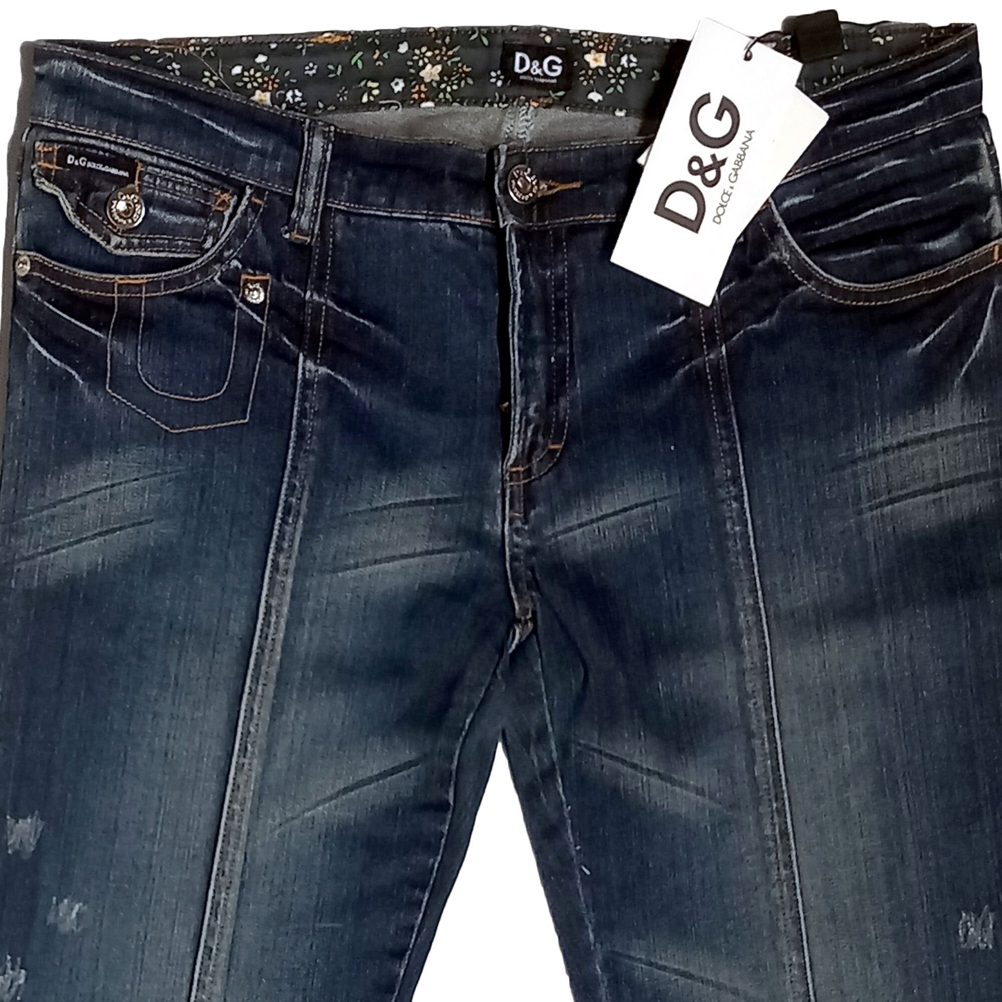 Jeans Dolce Gabbana, DG Vintage Denim Pants, Size 32/46. - Etsy