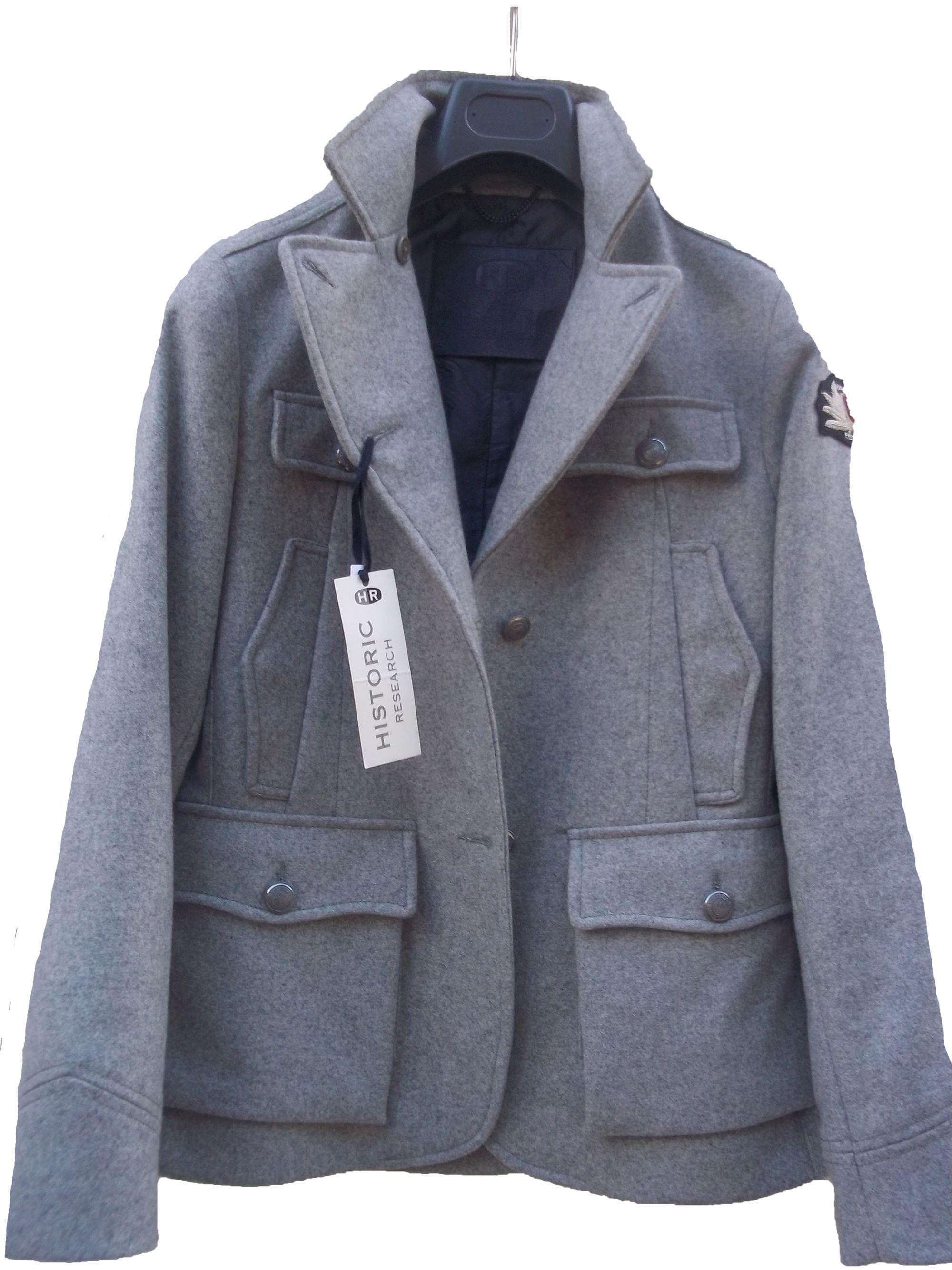 Gray Wool Short Coat Size M, Historic Vintage Women's Jacket - Etsy