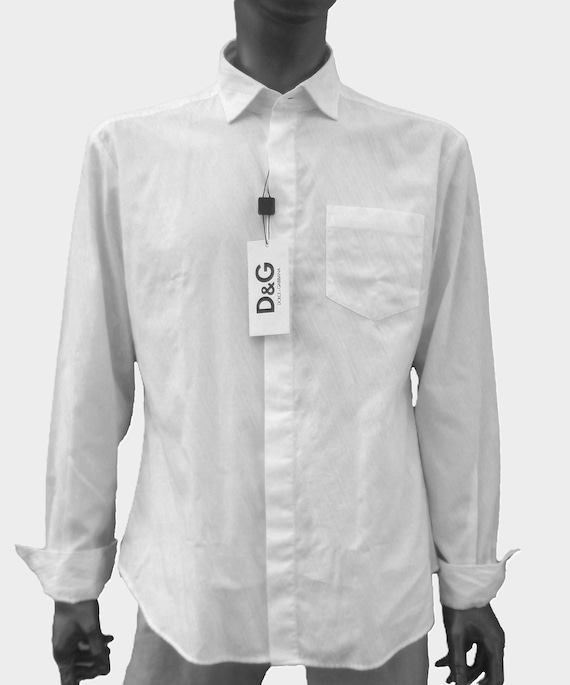 Dolce&gabbana Camisa Camisa Blanca Dolce Gabbana Hombre Camisa