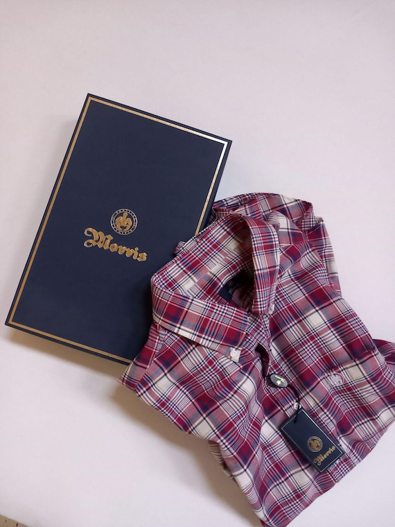 Camicia A Quadri In Flanella Upton - Colletto Abbottonato - Foto 10