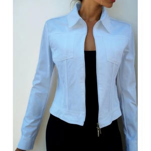 2000s Versace jeans couture women vintage jacket.