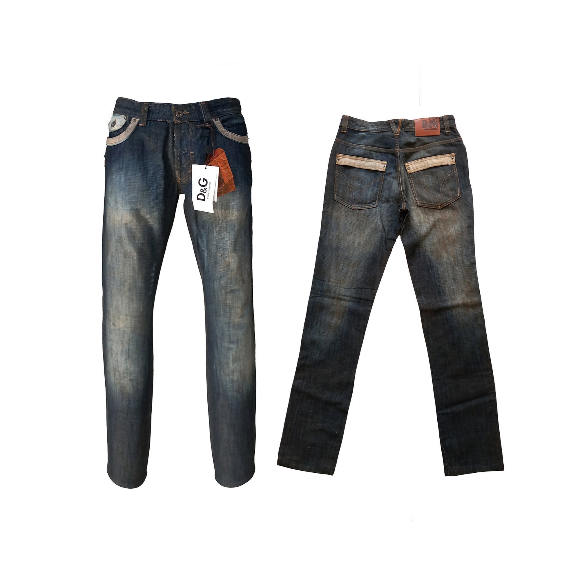 D＆G Side leather bootcut jeans Women's Bootcut Jeans | Black/Dark grey | Diesel D-Hush