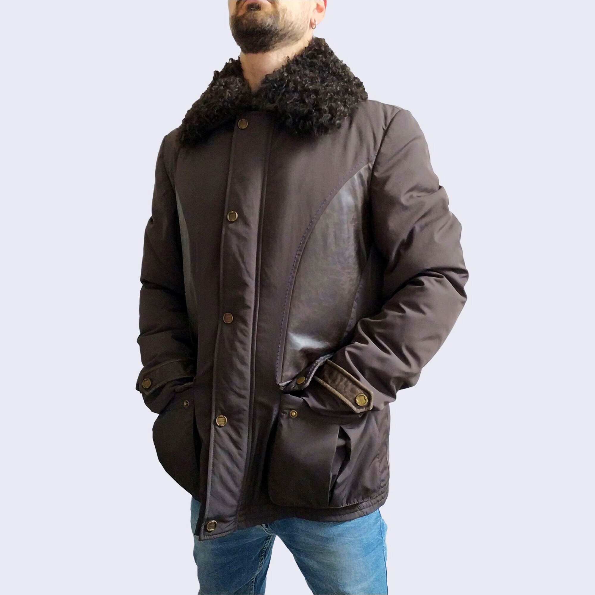 Roberto cavalli leather jacket - Etsy 日本
