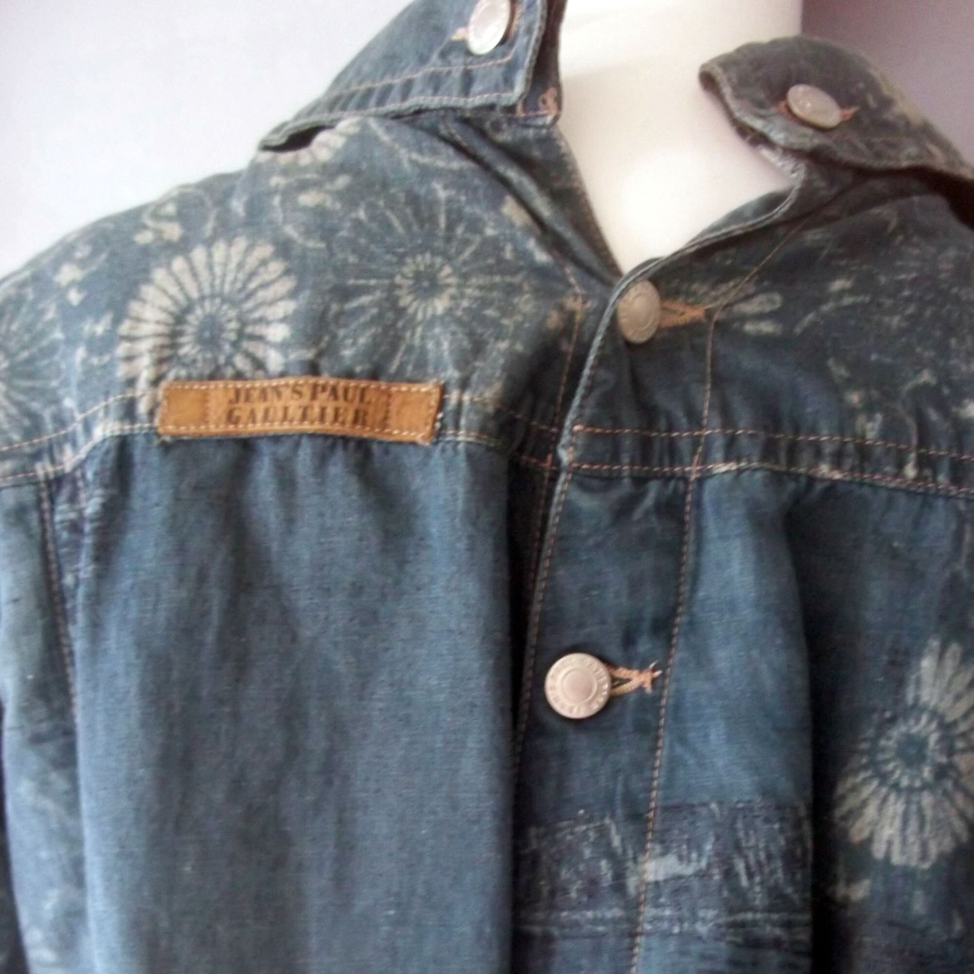 ジャン＝ポール・ゴルチエ ヴィンテージ デニムジャケット、ミメ