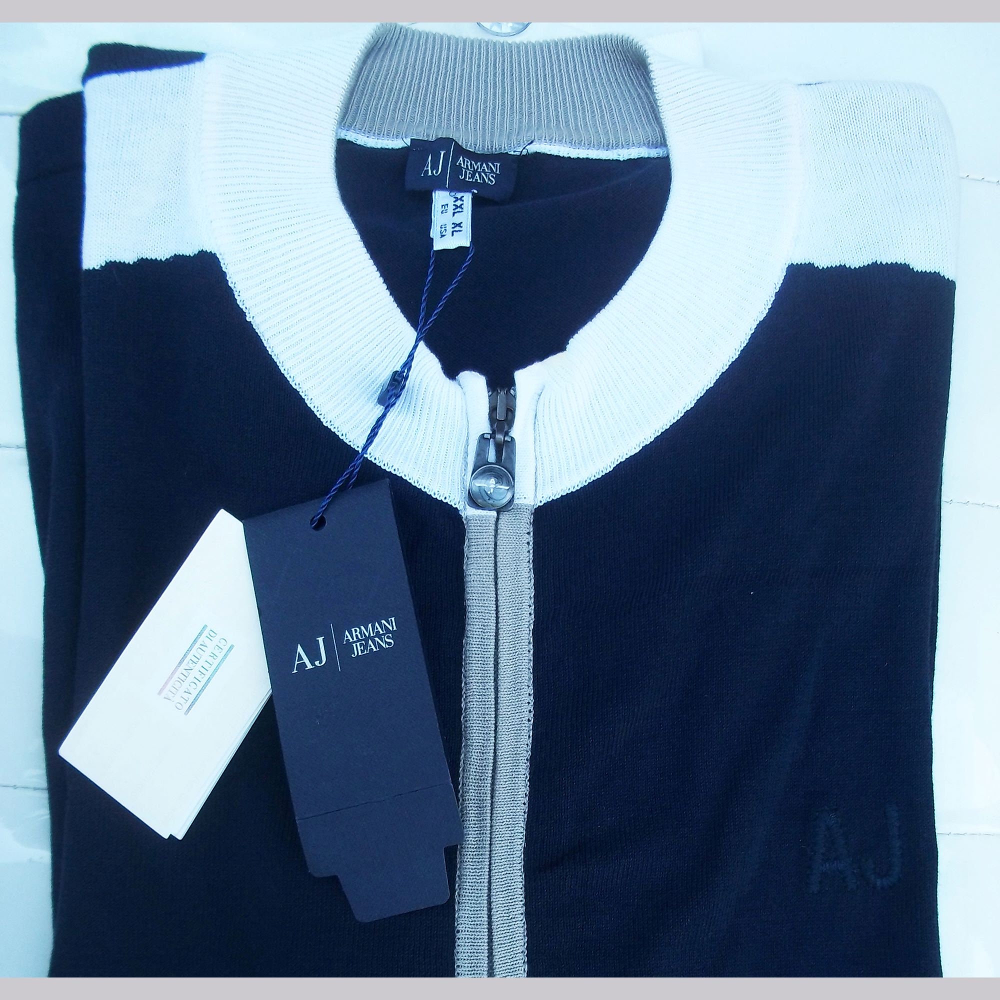 Giorgio Armani 80’s-90’s cotton cardigan 90s giorgio armani knit - Gem