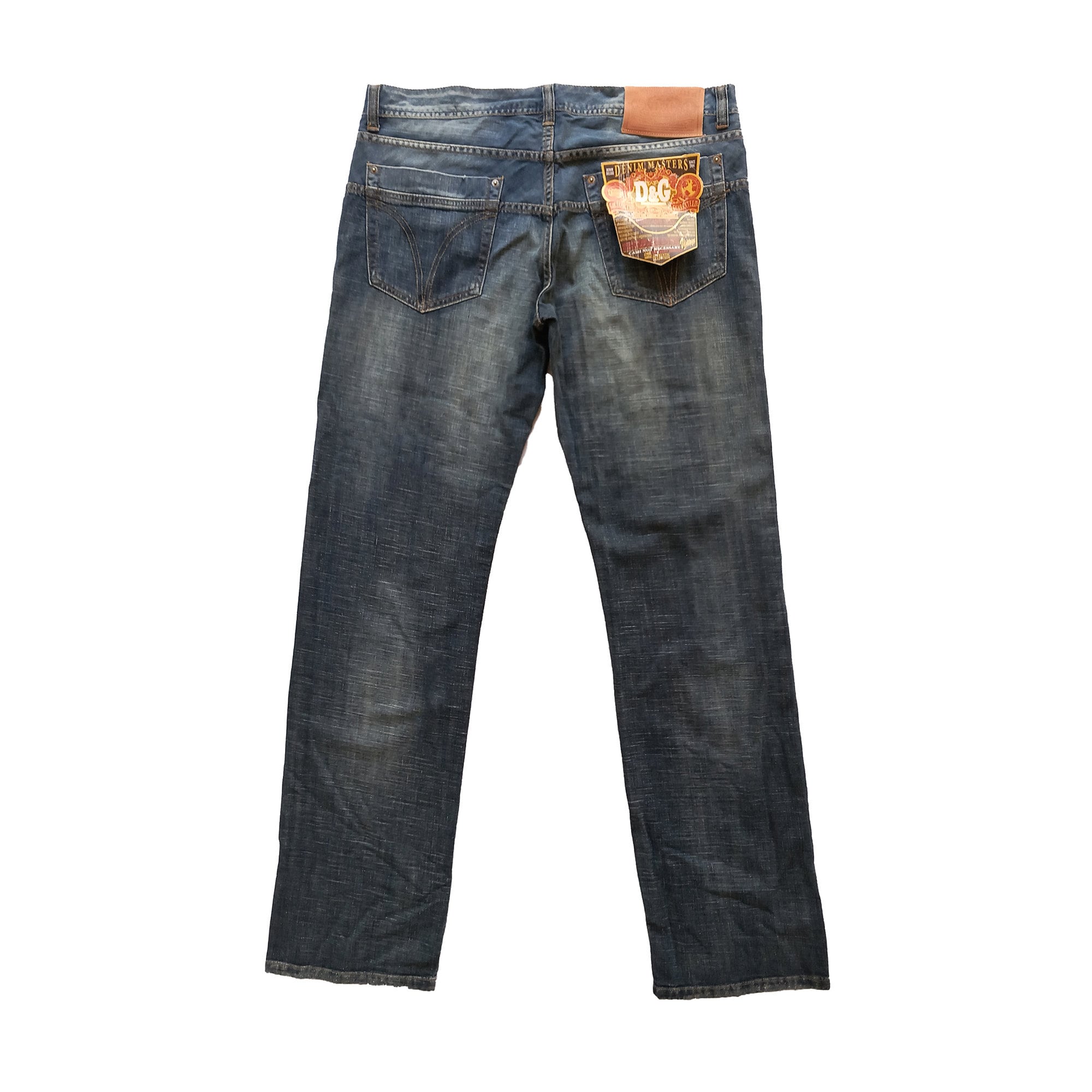 Jeans Mens Dolce & Gabbana Vintage Denim Pant 2000s Denim Trousers