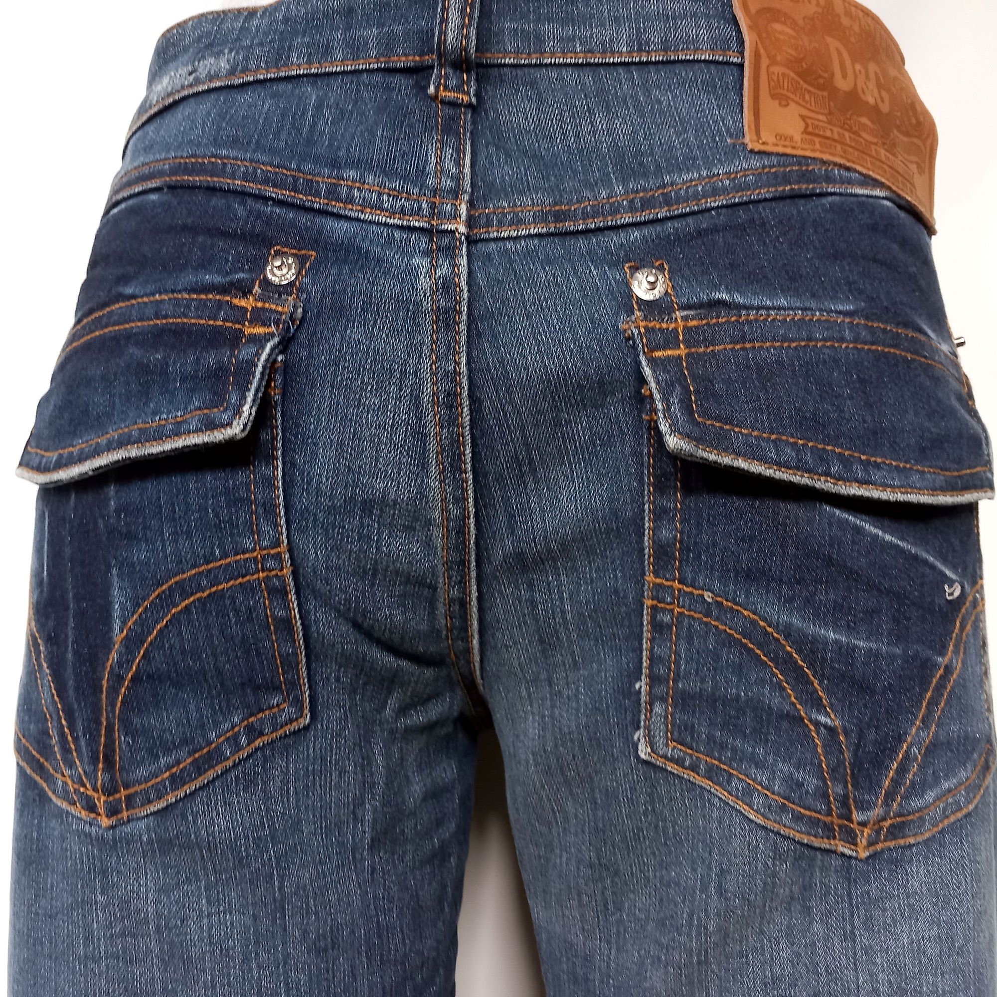 Jeans Dolce Gabbana, DG Vintage Denim Pants, Size 32/46. - Etsy