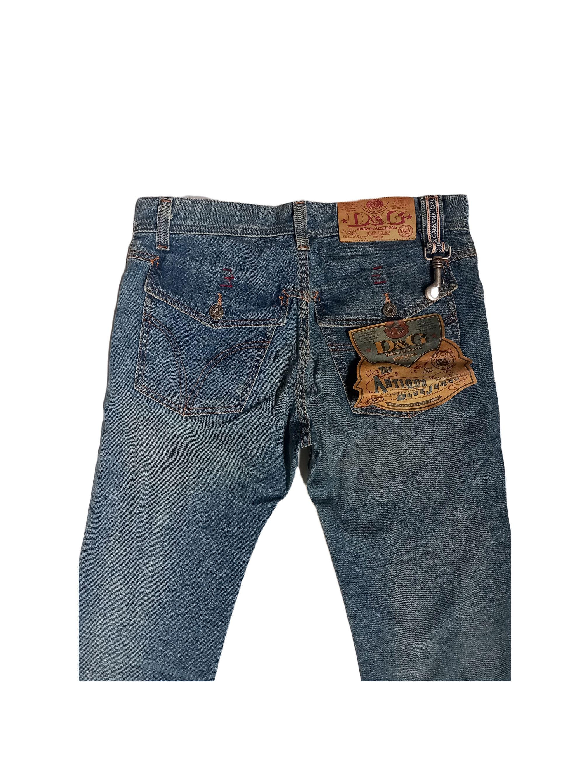 Dolce & Gabbana Men's Jeans, New Never Worn, Deg Luxury Vintage