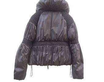 ジャケット ERMANNO SCERVINO JACKET (D450D711LRSHMNF 95708) Coat Down Short Puffer | Jacket Winter, Ermanno Scervino