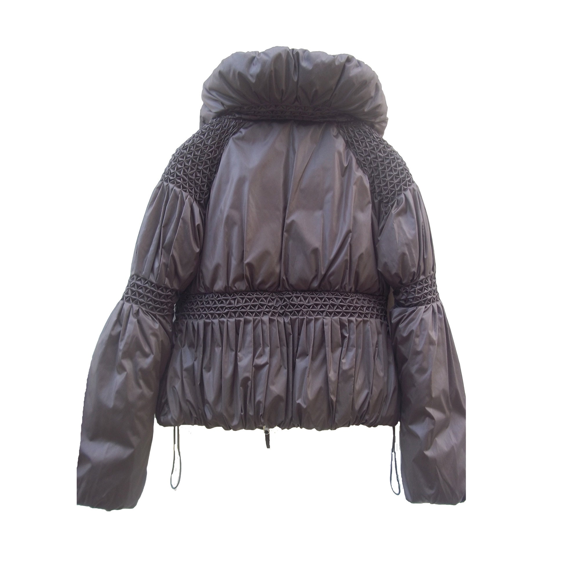 ジャケット Ermanno Scervino Jackets Ermanno Scervino Embroidered down jacket - Beige