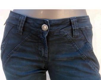 Vintage trousers Roberto Cavalli | Y2k slim pants | Size 40 IT