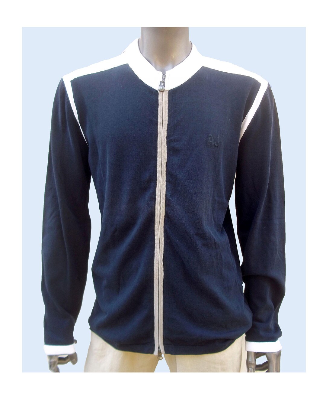 Giorgio Armani - Vintage Cardigan Mens Cotton. - Etsy