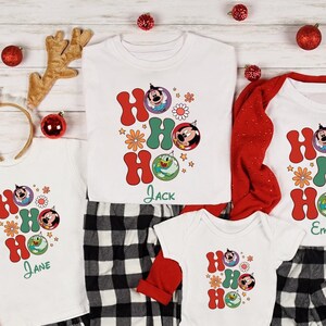 Disney Christmas Ho Ho Ho Shirt, Ho Ho Ho Shirt, Merry Christmas Shirt, Christmas Shirt, Funny Christmas Shirt, Disney Christmas Shirt