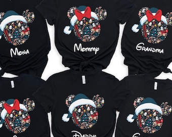 Disney Christmas Funny Shirt,Disney Custom Christmas Family Tshirts,Disney Family Matching Christmas Shirts,Disney Christmas Vacation Shirts