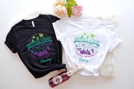 Universal Studios Shirt,Universal Studios Family Vacation Shirt,2026 Family Vacation Tee, Family Trip Tee,Vintage Disney Universal Studios