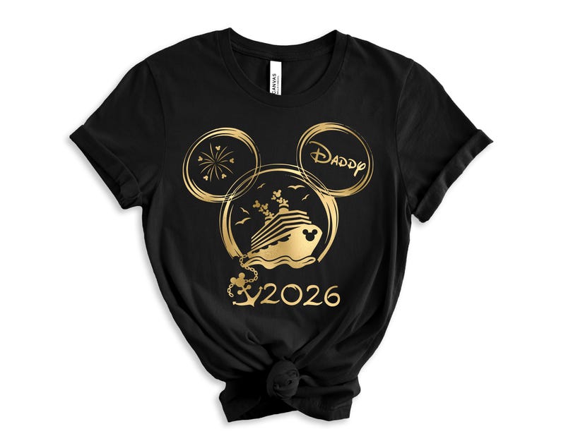 Disney Cruise 2026 Shirt,Disney Family Cruise Shirt,Personalized Disney Cruise Shirt,Disney Cruise Couple Tee,Disney Cruise Besties Tee image 5