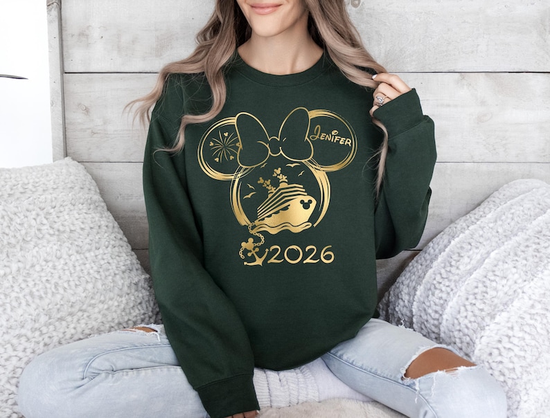 Disney Cruise 2026 Shirt,Disney Family Cruise Shirt,Personalized Disney Cruise Shirt,Disney Cruise Couple Tee,Disney Cruise Besties Tee image 18