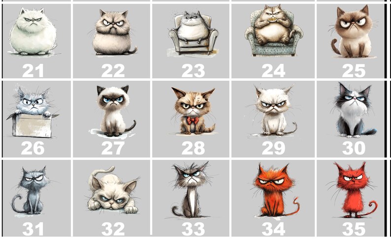 Grumpy Cat Shirt: Moody Kitten Tee, Cat Lover Gift image 8