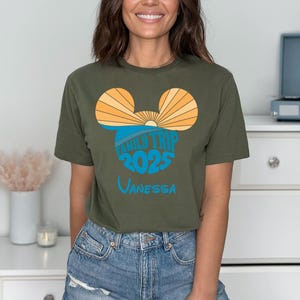 2025 Disney Family Trip Shirt, 2025 Disney Family Vacation Shirt, Custom Disney Family Trip, Disneyland Family Trip Shirt, Disney Trip Shirt image 5