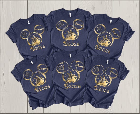 Disney Cruise 2026 Shirt,Disney Family Cruise Shirt,Personalized Disney Cruise Shirt,Disney Cruise Couple Tee,Disney Cruise Besties Tee
