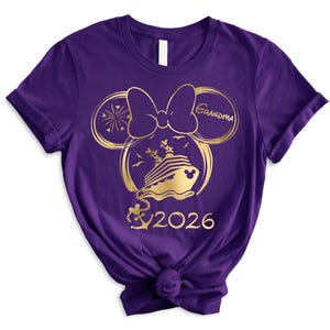 Disney Cruise 2026 Shirt,Disney Family Cruise Shirt,Personalized Disney Cruise Shirt,Disney Cruise Couple Tee,Disney Cruise Besties Tee image 7