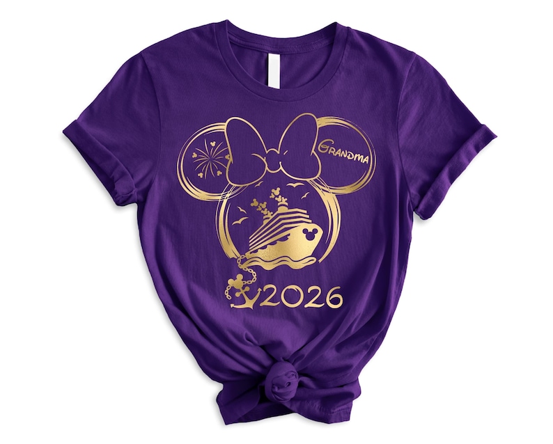 Disney Cruise 2026 Shirt,Disney Family Cruise Shirt,Personalized Disney Cruise Shirt,Disney Cruise Couple Tee,Disney Cruise Besties Tee image 7