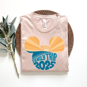 2025 Disney Family Trip Shirt, 2025 Disney Family Vacation Shirt, Custom Disney Family Trip, Disneyland Family Trip Shirt, Disney Trip Shirt image 6