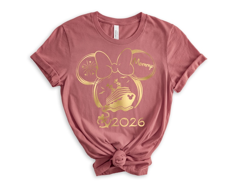 Disney Cruise 2026 Shirt,Disney Family Cruise Shirt,Personalized Disney Cruise Shirt,Disney Cruise Couple Tee,Disney Cruise Besties Tee image 9