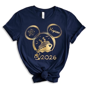 Disney Cruise 2026 Shirt,Disney Family Cruise Shirt,Personalized Disney Cruise Shirt,Disney Cruise Couple Tee,Disney Cruise Besties Tee image 10