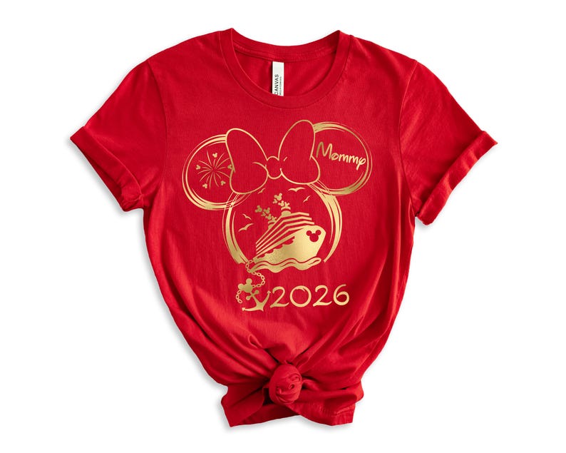 Disney Cruise 2026 Shirt,Disney Family Cruise Shirt,Personalized Disney Cruise Shirt,Disney Cruise Couple Tee,Disney Cruise Besties Tee image 4