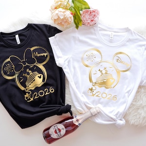 Disney Cruise 2026 Shirt,Disney Family Cruise Shirt,Personalized Disney Cruise Shirt,Disney Cruise Couple Tee,Disney Cruise Besties Tee image 2