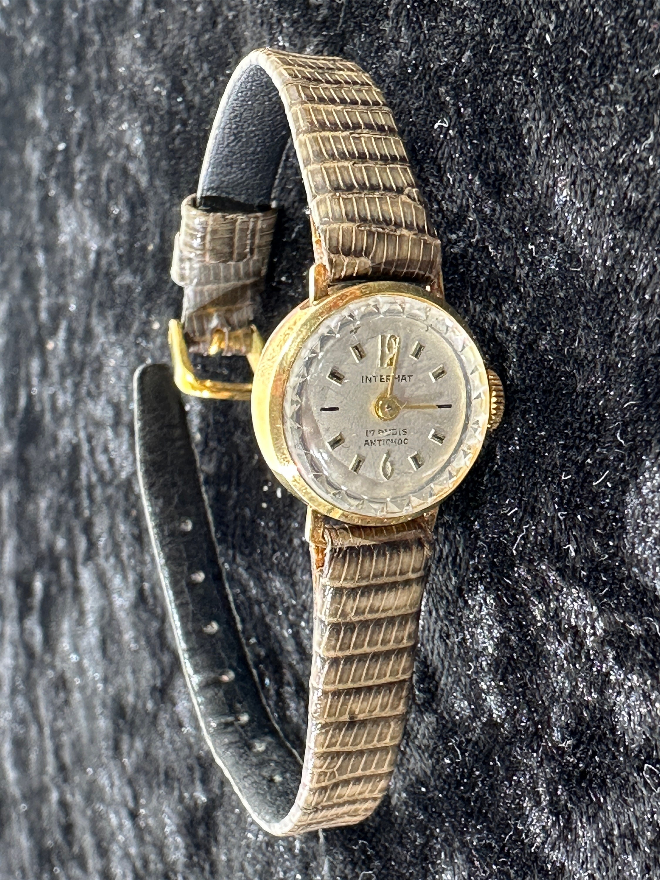 Armbanduhr Luxusuhren Damen Gold Handaufzug Gold Uhren Damen 585 Kaufen  Vintage Intermat 585 Gold