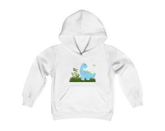 Sweat à capuche dinosaure enfant