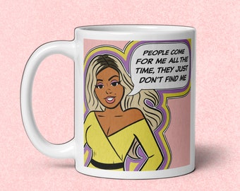 Karen Huger RHOP Ceramic Coffee Mug | Real Housewives of Potomac Mug | Bravo Reality TV Gift