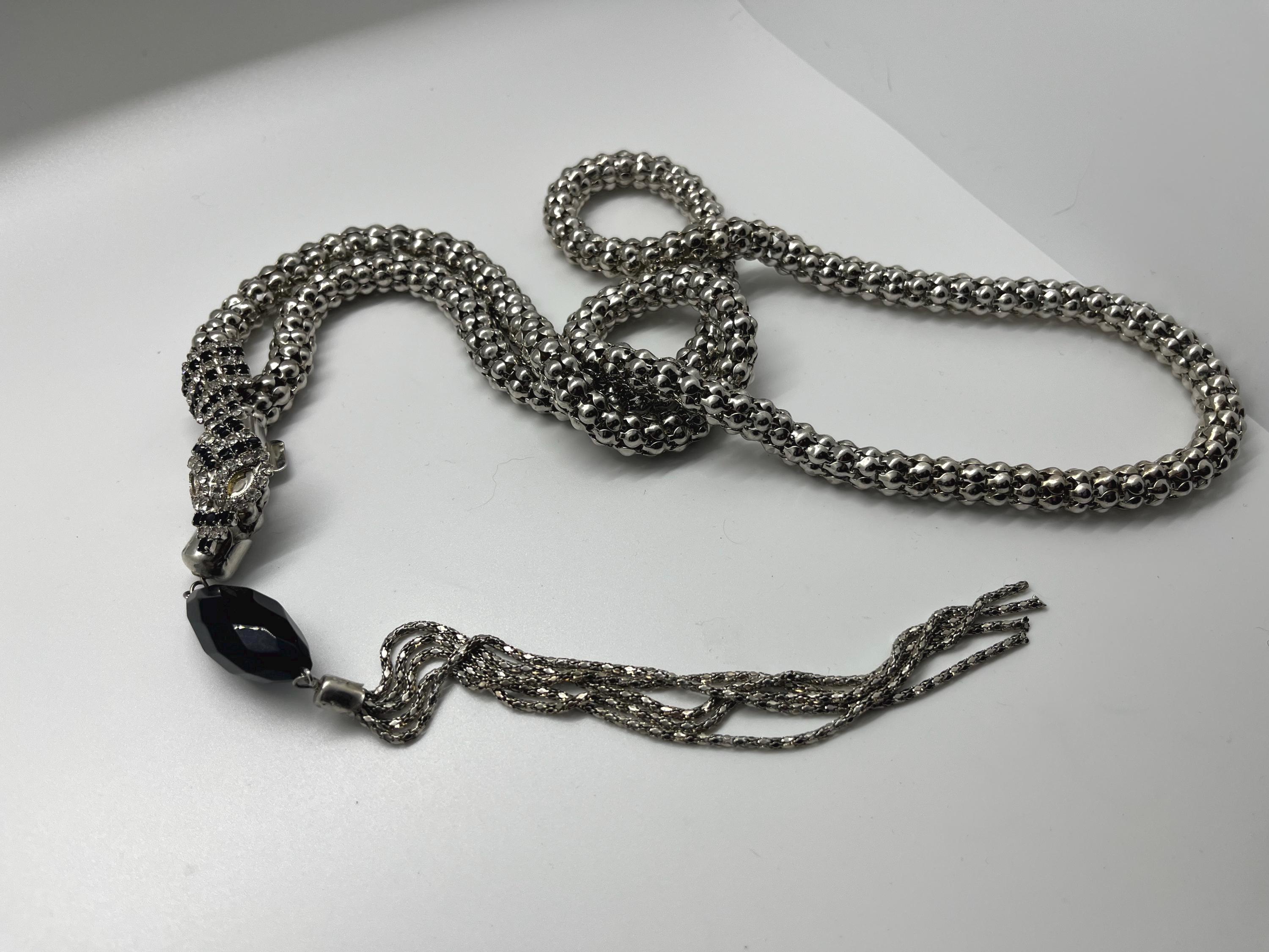 Snake Necklace Belt - Etsy display picture 3