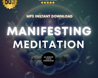 マニフェステーション瞑想：愛、お金、成功を引き寄せる（MP3デジタルダウンロード）
