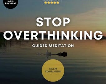 Puede incluir: Una descarga digital de una meditación guiada de audio de 27 minutos para ayudar a detener el pensamiento excesivo. El audio se describe como una sesión de reprogramación subconsciente con un fondo de puesta de sol relajante. El audio es del maestro hipnoterapeuta galardonado Chantal Dempsey.