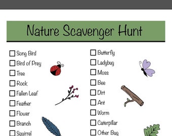 Nature Scavenger Hunt