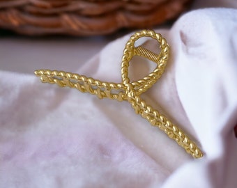 Create Your Own Gift Box Collection: Assorted Metallic Gold Hair Clip for Hair
