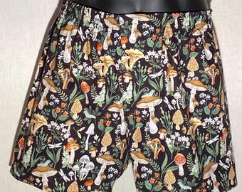 Bóxers de algodón MUSHROOMS iv ÚLTIMA LLAMADA - ahora con bonificación de caracol, oruga, polilla, libélula, bellota, morilla, amanita, rebozuelo, inkcap