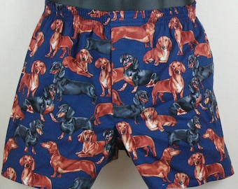 DACHSHUNDS cotton boxers