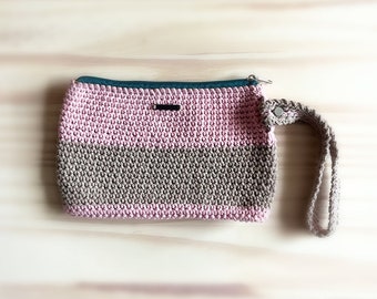 Wristlet | Spring Fling, Salty Lake Pink