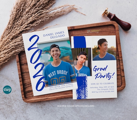 grad cards online Personalized Graduation Card: Congrats Graduate, University Card Gift Cards may only be redeemed online at Sanrio and not at our physical retail locations Minimal Neutral Graduation Photo Card