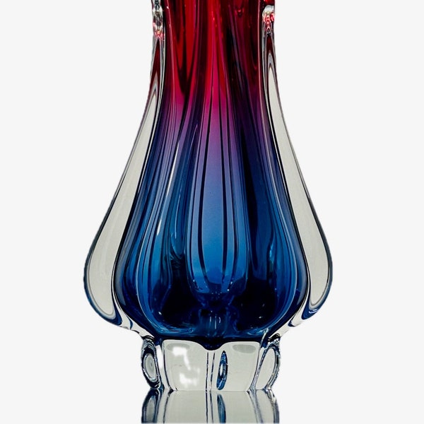 Glass vase - Josef Hospodka