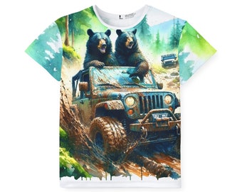 Jeep Black Bears Wandershirt für Kinder