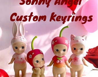 100% authentic Custom Sonny Angel Keyring / Keychain