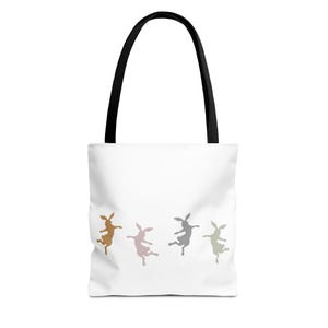 Wunderliche Hasen-Einkaufstasche, Süße Hasentasche, Umweltfreundlicher Shopper, Einkaufstasche im Landhausstil, Wiederverwendbare Tasche für alle Gelegenheiten, Einkaufstasche