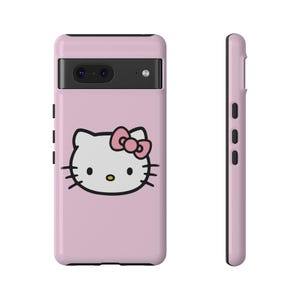 pink Hello Kitty Phone Case | Tough Case, Pink Cute Kawaii image 5