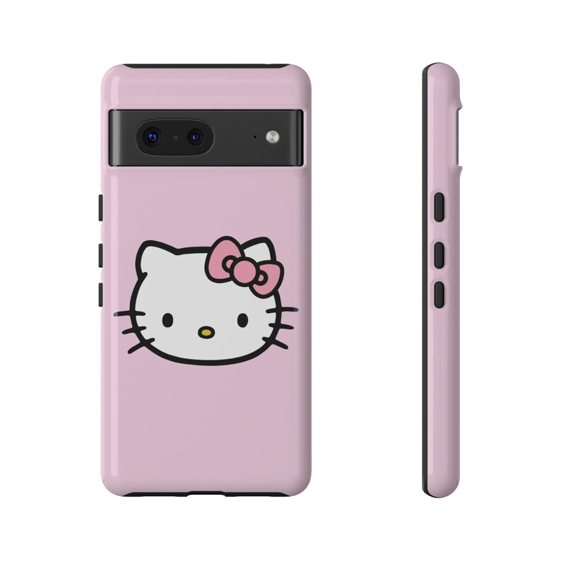 pink Hello Kitty Phone Case | Tough Case, Pink Cute Kawaii image 5